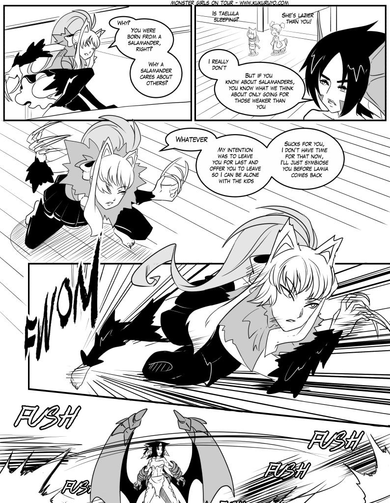 Monster girls on tour - Episode 274, Page 1: Page 274